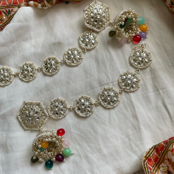 Multicolor Earrings with Sahara - Picture 2 of 4